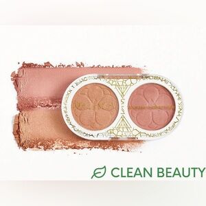 Pacifica Dual Blush Palette - Rose Gold and Cherry Spirits